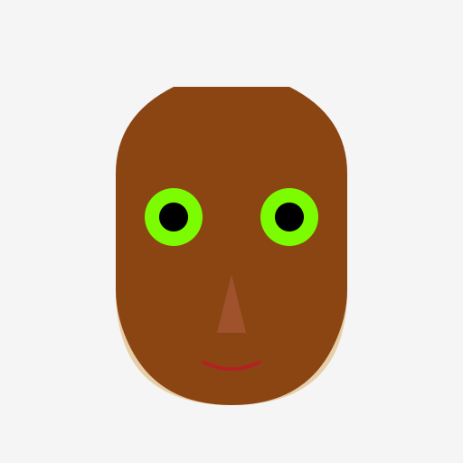 A Portrait of a Man with Brown Hair and Green Eyes - DrawGPT