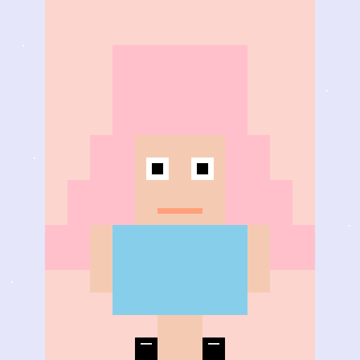 Anime Girl in Pixel Art - DrawGPT