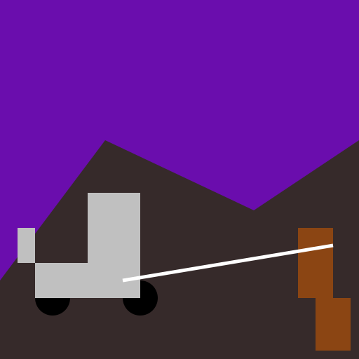 Caballo montando en bicicleta a punto de caerse por un barranco hacia un mar morado - DrawGPT