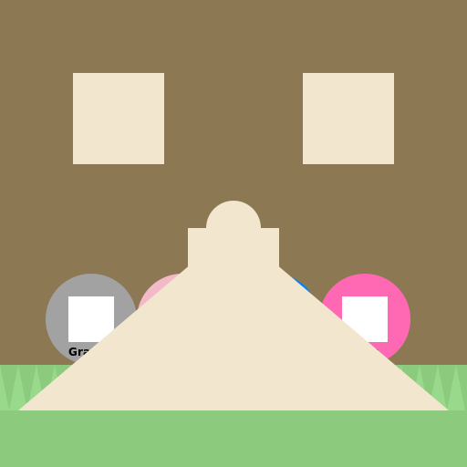 Family Fun in Front of the House - DrawGPT
