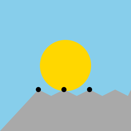 Kilimanjaro Hike with Happy Sun and Three Adventurers - DrawGPT