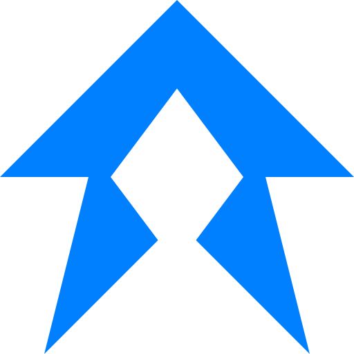 Blue Thunderbolt Logo - DrawGPT