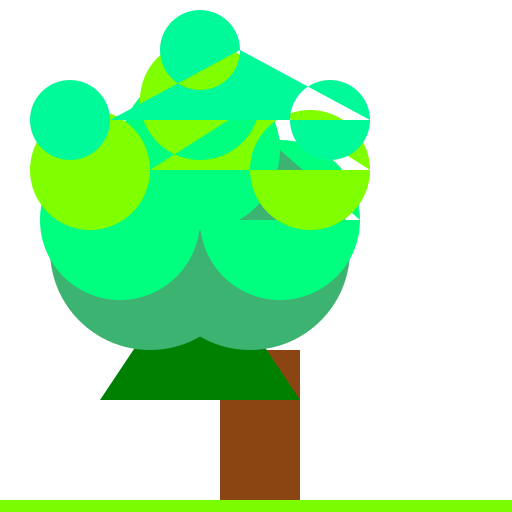 Tree with Lots of Leaves - DrawGPT