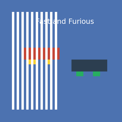 Fast and Furious in Pixar Style - DrawGPT