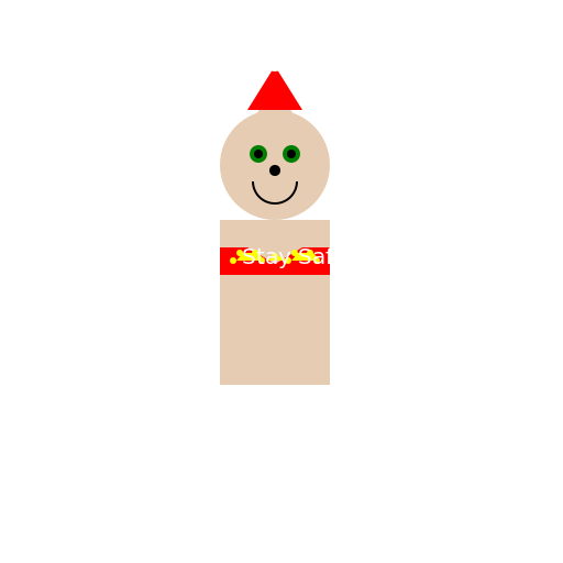 A Cat Wearing a Covid Mask during Christmas - DrawGPT