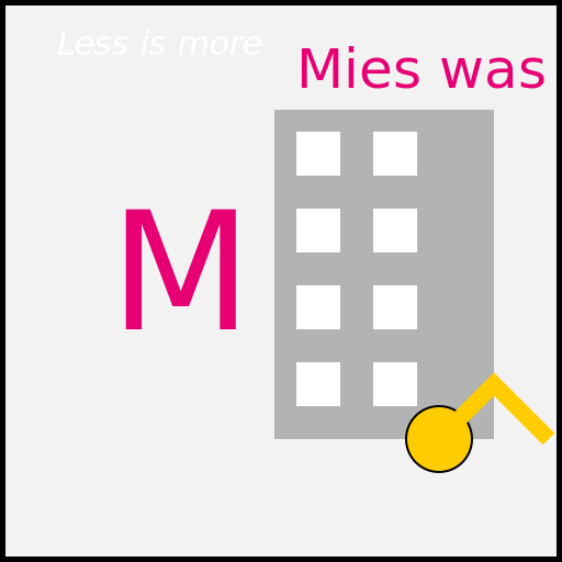 Mies meets Street Art - DrawGPT