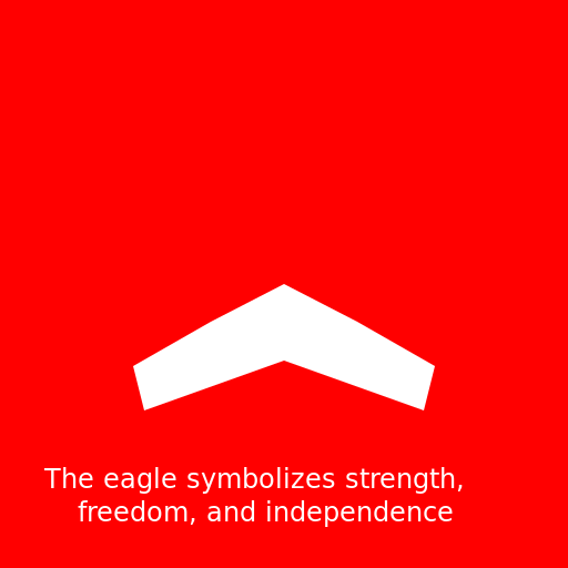 White Eagle Flag - DrawGPT