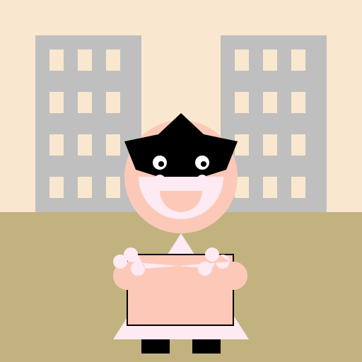 Chinese Girl at Street - DrawGPT