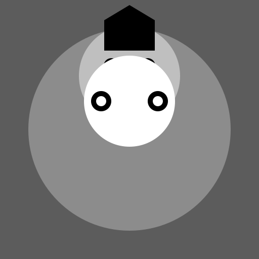 Zombie Boy with Top Hat and Scuba Mask - DrawGPT
