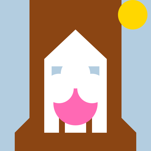 French Chateau with Rose Garden and Oak Trees - DrawGPT