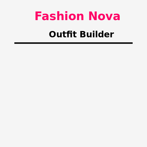 Fashion Nova AI Outfit Builder Landing Page - DrawGPT