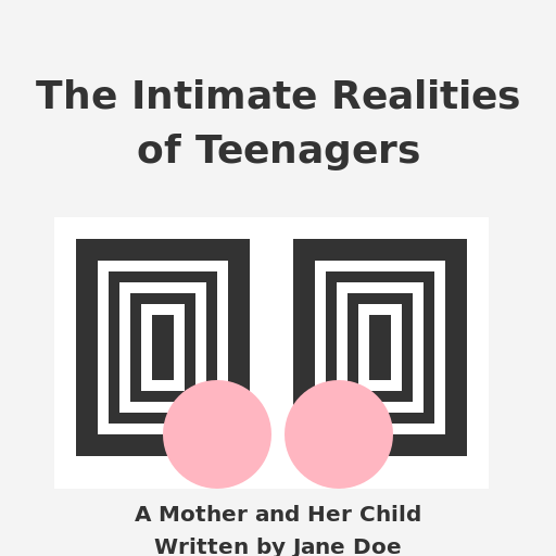 The Intimate Realities of Teenagers Book Cover - DrawGPT