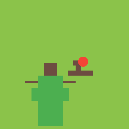Hunter in Green Hoodie Shooting Shotgun - DrawGPT