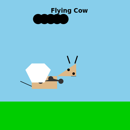 Flying Cow - AI Prompt #29214 - DrawGPT
