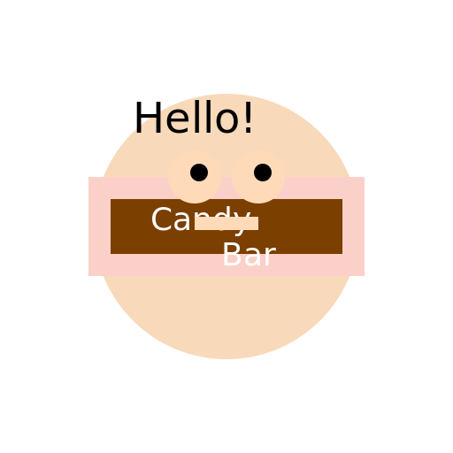 Egg and Candy Bar Introduce Themselves - AI Prompt #29705 - DrawGPT