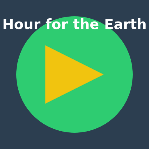 Hour for the Earth Poster - AI Prompt #29734 - DrawGPT