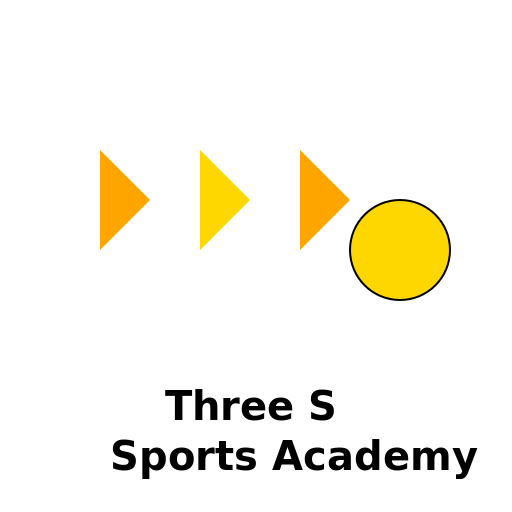 Three S Sports Academy Logo - AI Prompt #30219 - DrawGPT