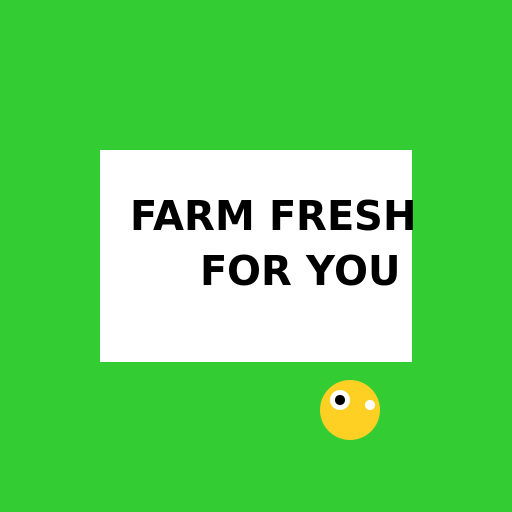 Yellow Mouse on Farm Fresh For You Box - AI Prompt #30278 - DrawGPT