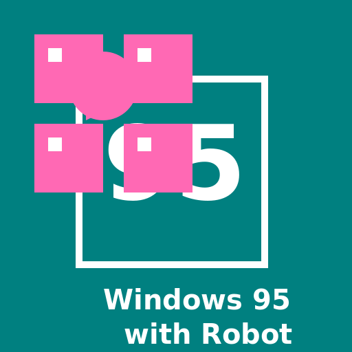 Windows 95 with Robot - AI Prompt #30389 - DrawGPT