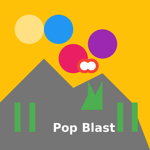 Pop Blast with Hobby Frog Logo - AI Prompt #30402 - DrawGPT
