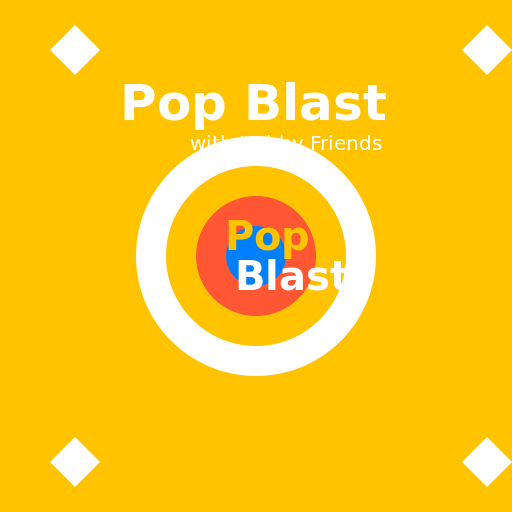 Pop Blast with Hobby Friends Logo - AI Prompt #30412 - DrawGPT