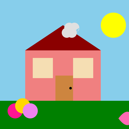 Home with Garden - AI Prompt #30414 - DrawGPT