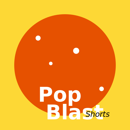 Pop Blast Shorts Logo - AI Prompt #30431 - DrawGPT