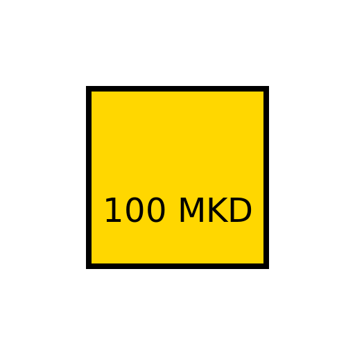 Box with 100 MKD - AI Prompt #30601 - DrawGPT