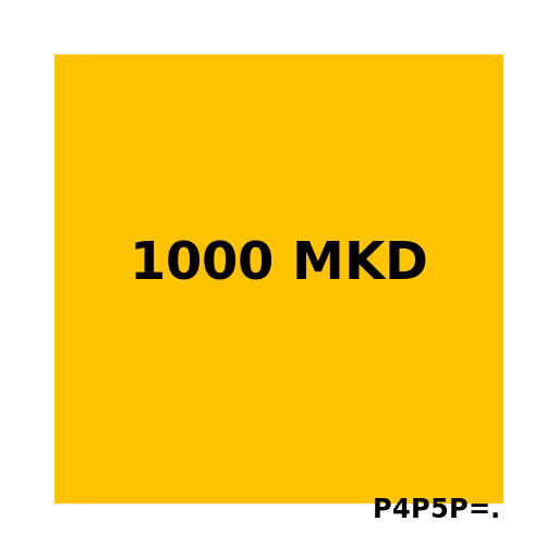 Box with 1000 MKD - AI Prompt #30609 - DrawGPT