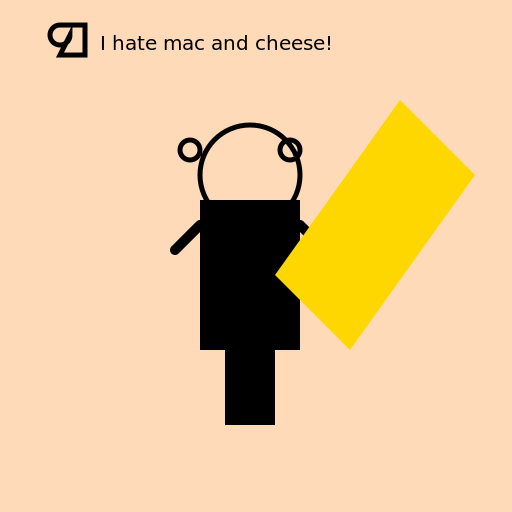 Man vs Mac and Cheese - AI Prompt #30644 - DrawGPT
