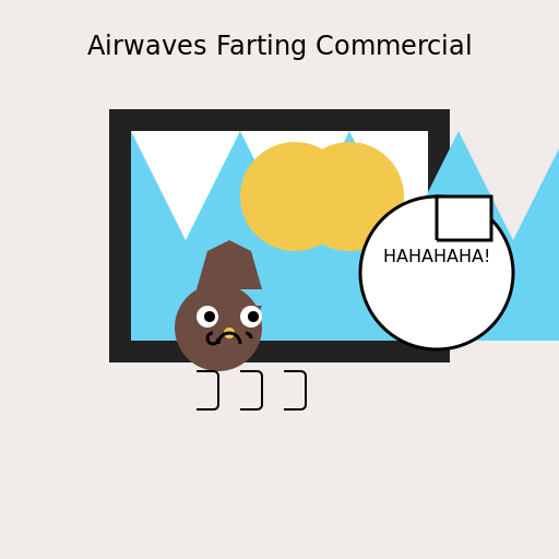 Laughing Mouse Watching Farting Airwaves Commercial - AI Prompt #30720 - DrawGPT