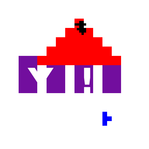 Yahoo! Logo with Mario falling down due to wind - AI Prompt #30762 - DrawGPT