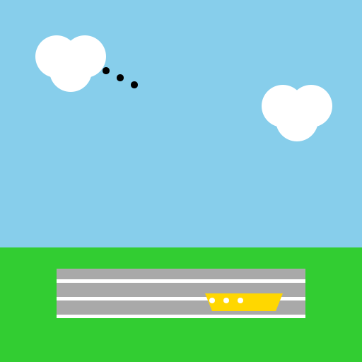 One Six Right - An aerial view of a runway with a plane taking off - AI Prompt #30907 - DrawGPT