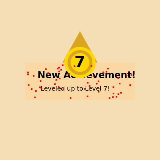 New Achievement! Leveled up to Level 7! - AI Prompt #31012 - DrawGPT