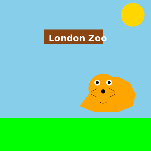 Lion, London Zoological Gardens - AI Prompt #31105 - DrawGPT