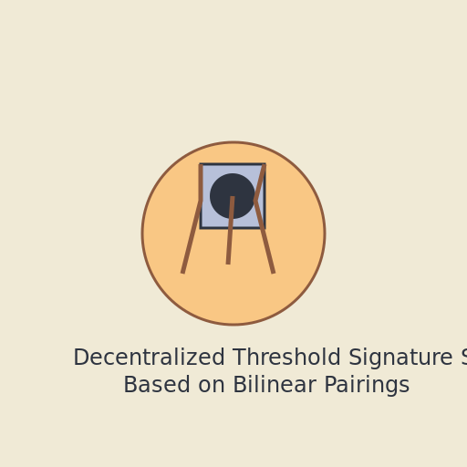 Graphical Abstract of Paper: Efficient and Secure Decentralized Threshold Signature Scheme Based on Bilinear Pairings - AI Prompt #31352 - DrawGPT