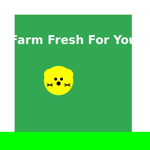 Yellow mouse on Farm Fresh For You box - AI Prompt #31372 - DrawGPT