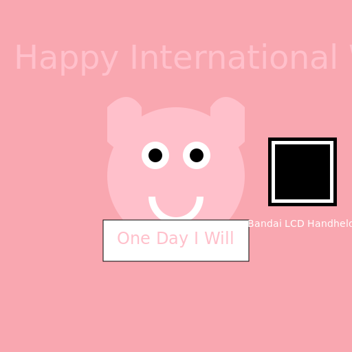 Cat with One Day I Will box celebrates International Women's Day 2016 - AI Prompt #31384 - DrawGPT