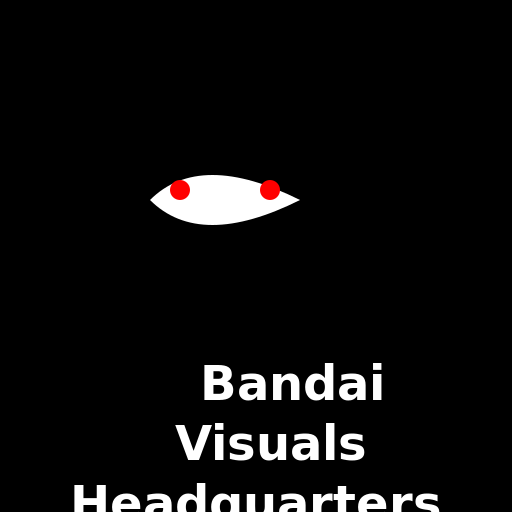 Bandai Visuals Headquarters logo with manta ray with bullet eyes - AI Prompt #31416 - DrawGPT