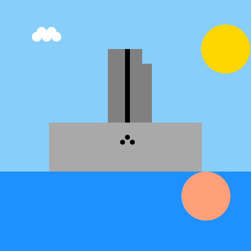 Oil Rig in the Middle of the Ocean - AI Prompt #31703 - DrawGPT