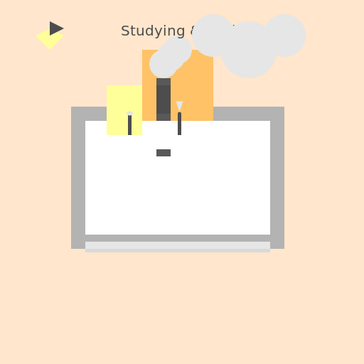 A Student Vaping and Studying - AI Prompt #31813 - DrawGPT