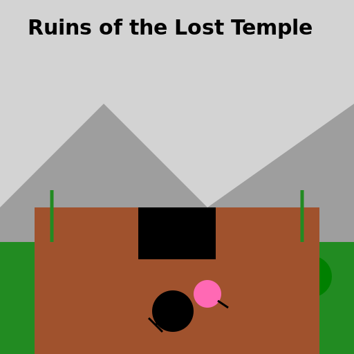 Ruins of the Lost Temple - AI Prompt #31845 - DrawGPT