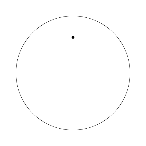 Chord AB with Perpendiculars and Diagonal Lines - AI Prompt #31961 - DrawGPT