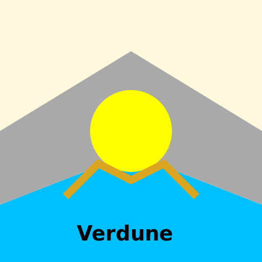 Drawing the Coat of Arms of Verdune - AI Prompt #31993 - DrawGPT