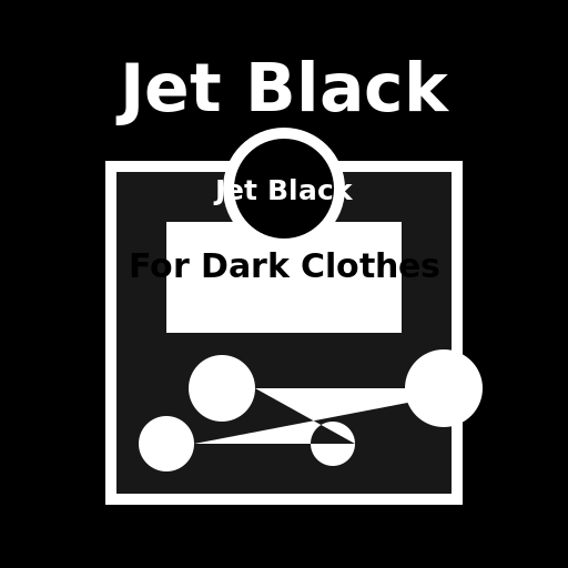 Jet Black Laundry Detergent - AI Prompt #32016 - DrawGPT
