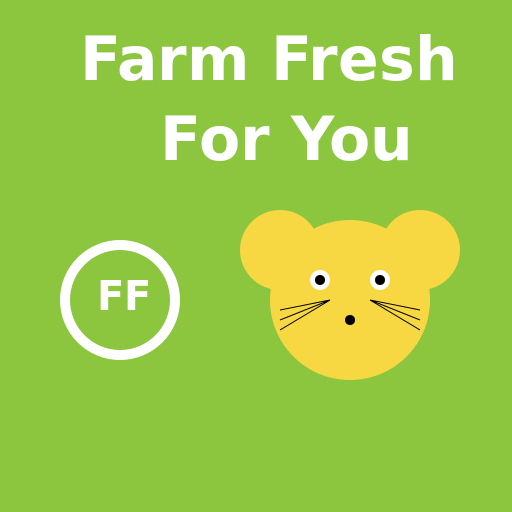 Yellow mouse on Farm Fresh For You box - AI Prompt #32036 - DrawGPT