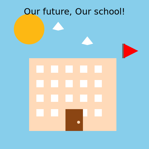 Our future, Our school! - AI Prompt #32155 - DrawGPT