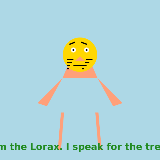 The Lorax - AI Prompt #32228 - DrawGPT