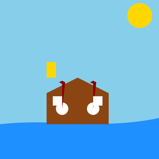 Pirate Ship with Propellers in the Air - AI Prompt #33014 - DrawGPT