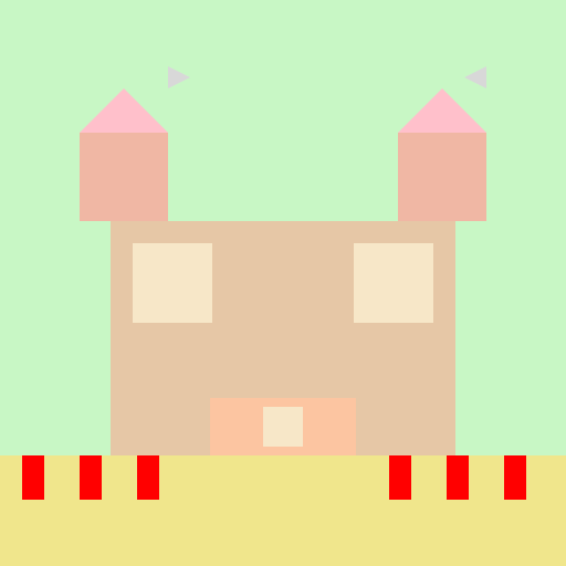 Castle of candies and gingerbread to color - DrawGPT